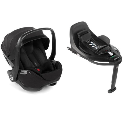 Jane Kombibaby Lie-Flat Infant Car Seat, i-Size 40-87 cm, 0-18m, Matt Black