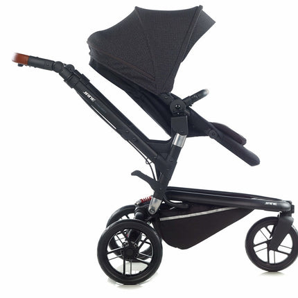 Jané Trider Travel System Bundle with Transporter Plus & Koos R1 i-Size Car Seat, Sand