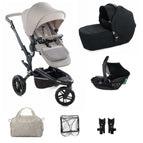Sand U10 / With Transporter Carrycot in Black / No Base