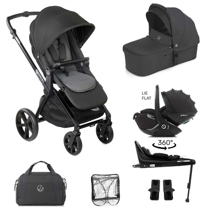 Jane Muum-4 Lie-Flat 360 Baby Car Seat Bundle