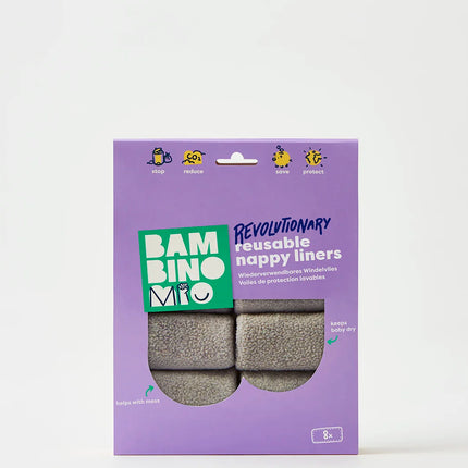 Reusable Nappy Liners for Rev Nappy - 8 Pack