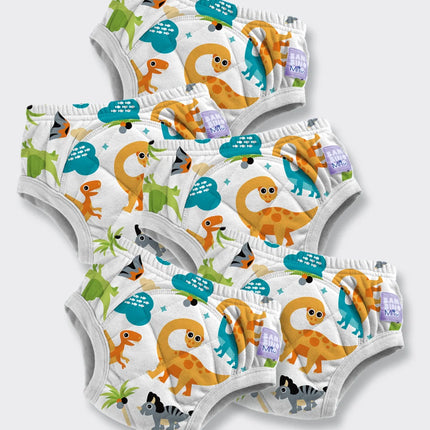 NEW 5 Pack Reusable Potty Training Pants with Cross-Stitch