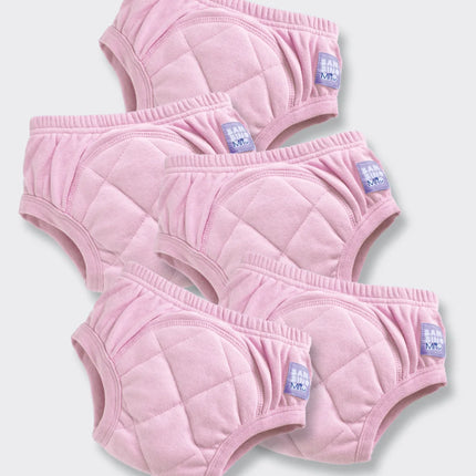 NEW 5 Pack Reusable Potty Training Pants with Cross-Stitch