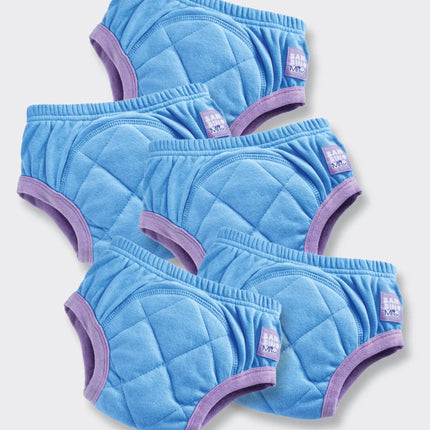NEW 5 Pack Reusable Potty Training Pants with Cross-Stitch