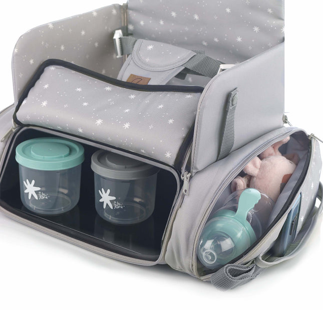 Jane Avant Travel Highchair with Storage, Dim Grey
