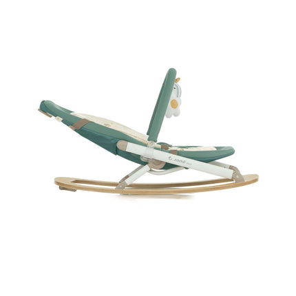 Jane Kalm Wooden Hammock – Natural Birch Rocker with Soft Padded Insert, Desert