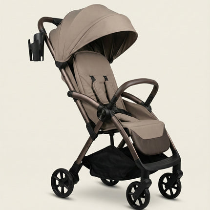 Venture Avio Compact Travel Baby Stroller - Truffle
