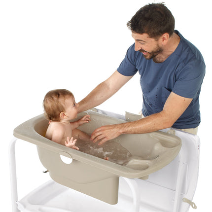 Jane Flip Baby Bath Changing Unit, Botanic