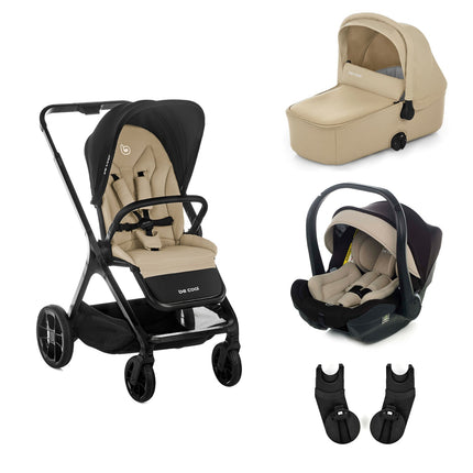 Be Cool Kombo Trio: Pushchair + Carrycot + i-Size Travel Carrier Car Seat