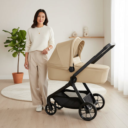 Be Cool Kombo Trio: Pushchair + Carrycot + i-Size Travel Carrier Car Seat