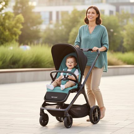 Be Cool Kombo Trio: Pushchair + Carrycot + i-Size Travel Carrier Car Seat