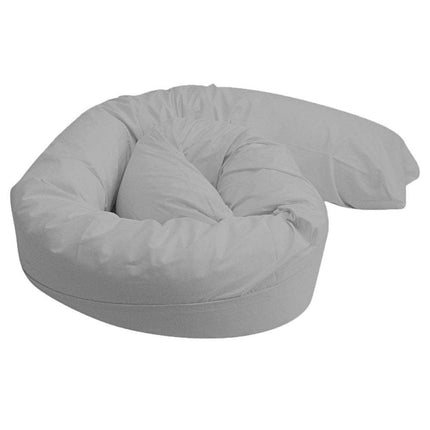 9 Ft Maternity Pillow Case - Grey
