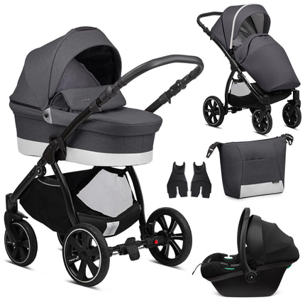 Noordi Sole Go 3in1 Travel System with Terra i-Size Car Seat