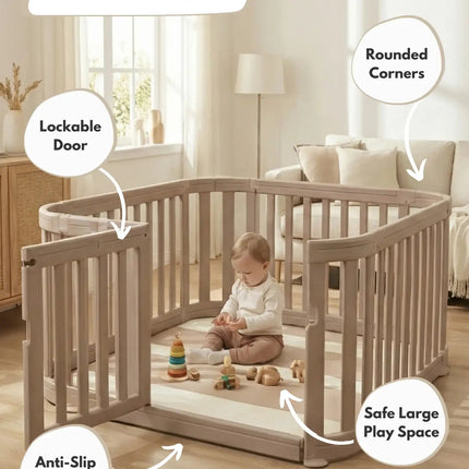 All Stars Playpen - Beige
