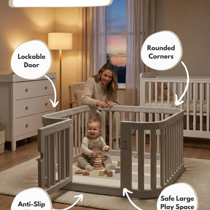 All Stars Playpen - Grey
