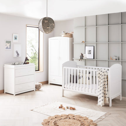 Aston 3 Piece Room Set - White