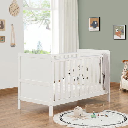 Caro Urban Cot Bed - White