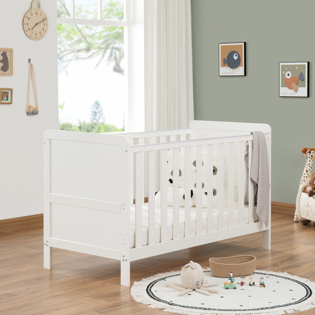 Caro Urban Cot Bed - White