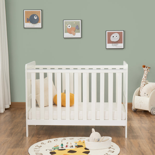 Caro Urban Cot Bed - White | Mini