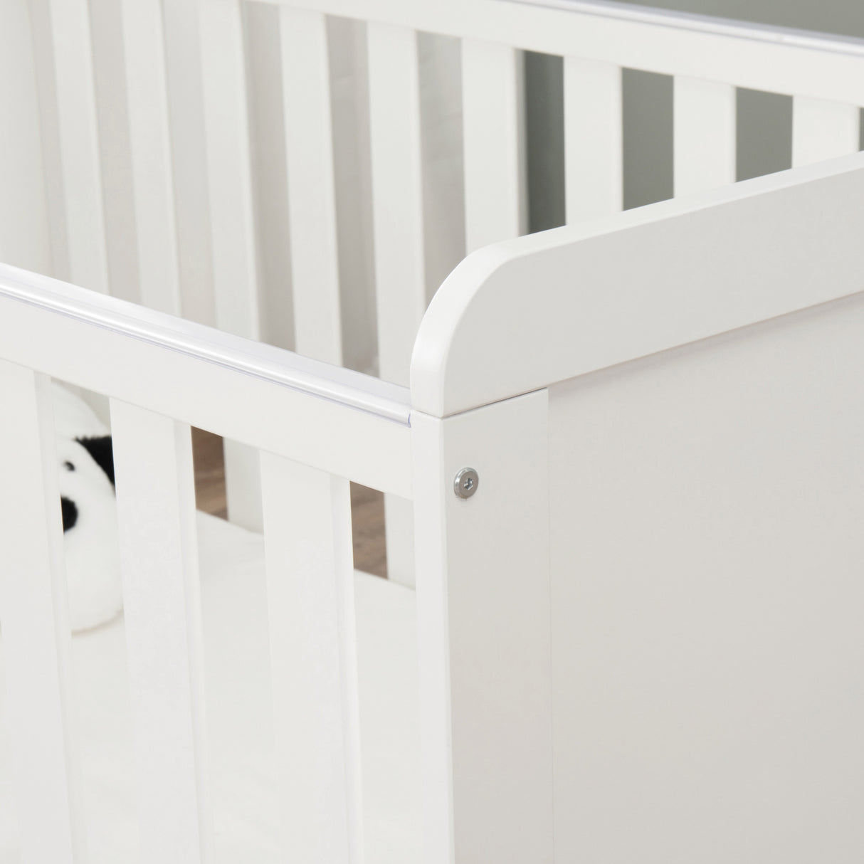 Caro Urban Cot Bed - White | Mini