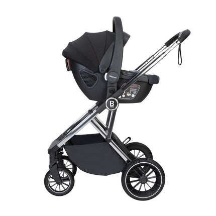 Chia Travel System with Coco Car Seat + Base - Pearl Grey