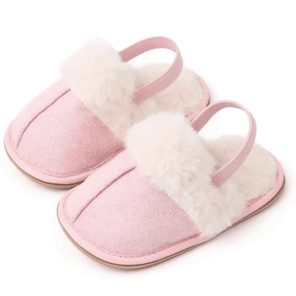 The Cozy Pink Boucle Baby Bear & Strawberry Personalised Gift Box