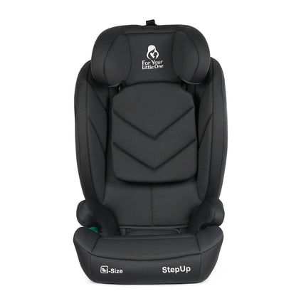 For Your Little One Stepup I-Size Isofix 2/3 Car Seat Booster Seat - Slate Mist (4-12 Years)