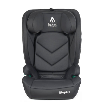For Your Little One Stepup I-Size Belted 2/3 Car Seat Booster Seat - Slate Mist (4-12 Years)