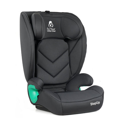 For Your Little One Stepup I-Size Belted 2/3 Car Seat Booster Seat - Slate Mist (4-12 Years)