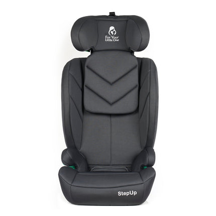 For Your Little One Stepup I-Size Belted 2/3 Car Seat Booster Seat - Slate Mist (4-12 Years)