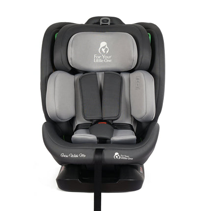 For Your Little One GrowWithMe 0/1/2/3 i-Size Car Seat - Slate Mist (Birth-12 Years)