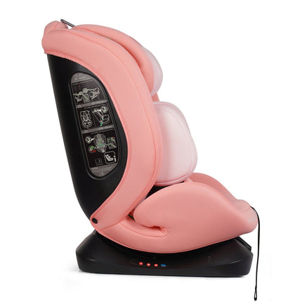 For Your Little One GrowWithMe 0/1/2/3 i-Size Car Seat - Blush Rose (Birth-12 Years)