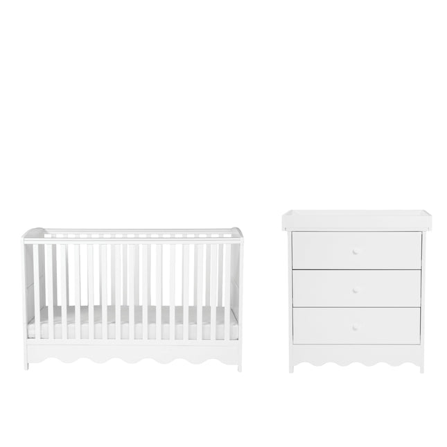 Dancer 2 Piece Room Set - White