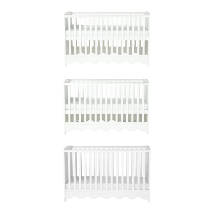 Dancer Cot Bed - White