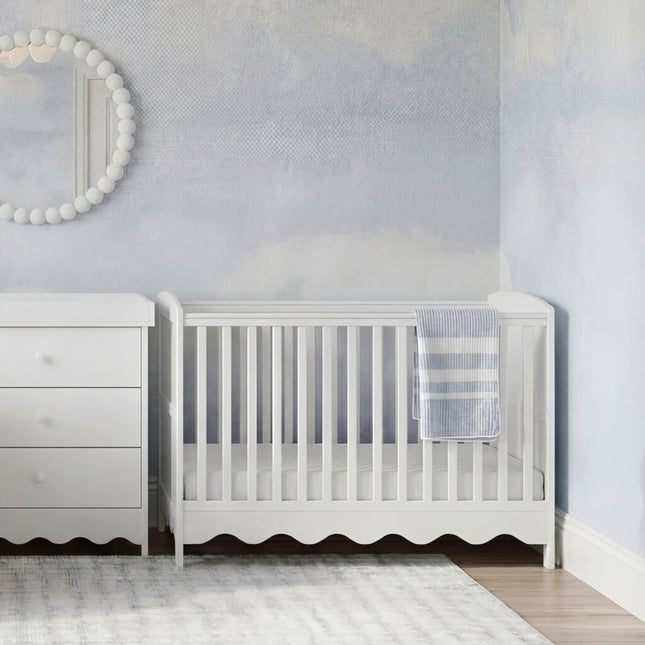 Dancer Cot Bed - White