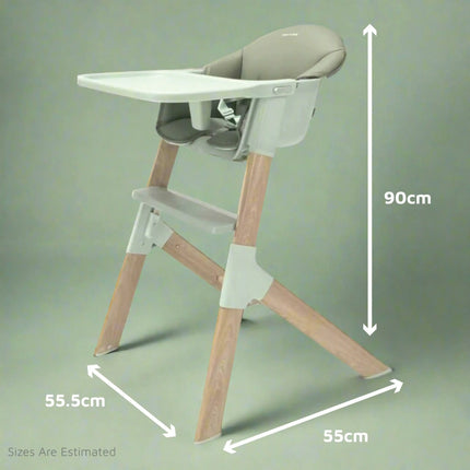 MICO Baby & Toddler Highchair - Green