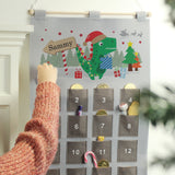 Dinosaur Pocket Advent Calendar - Personalised