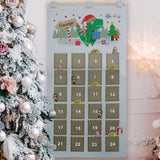 Dinosaur Pocket Advent Calendar - Personalised