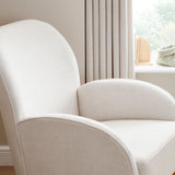 Freya Nursing Chair with Stool - Cream