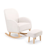 Freya Nursing Chair with Stool - Cream