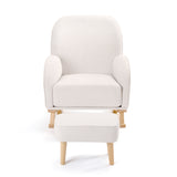 Freya Nursing Chair with Stool - Cream