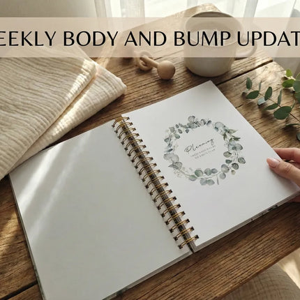 Pregnancy Memory Book - Journal for First Time Moms