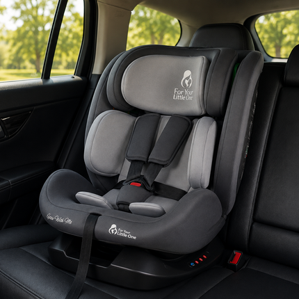 For Your Little One GrowWithMe 0/1/2/3 i-Size Car Seat - Slate Mist (Birth-12 Years)