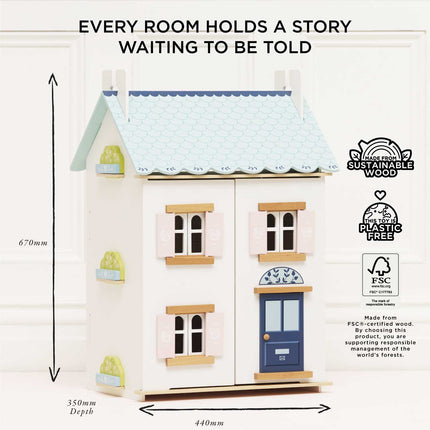 Bluebelle Wooden Dolls House