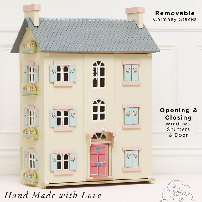 Cherry Tree Hall Wooden Dolls House