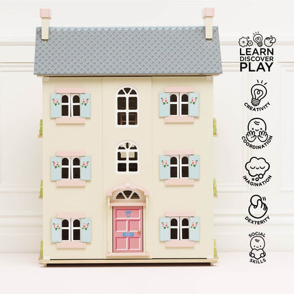 Cherry Tree Hall Wooden Dolls House