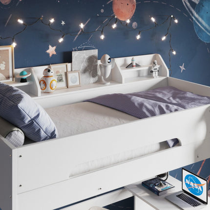 Cosmic High Sleeper Frame - White