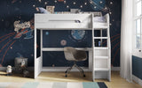 Cosmic High Sleeper Frame - White