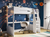 Cosmic High Sleeper Frame - White