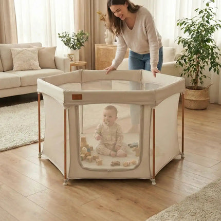 All Stars JOY Baby Playpen - Beige